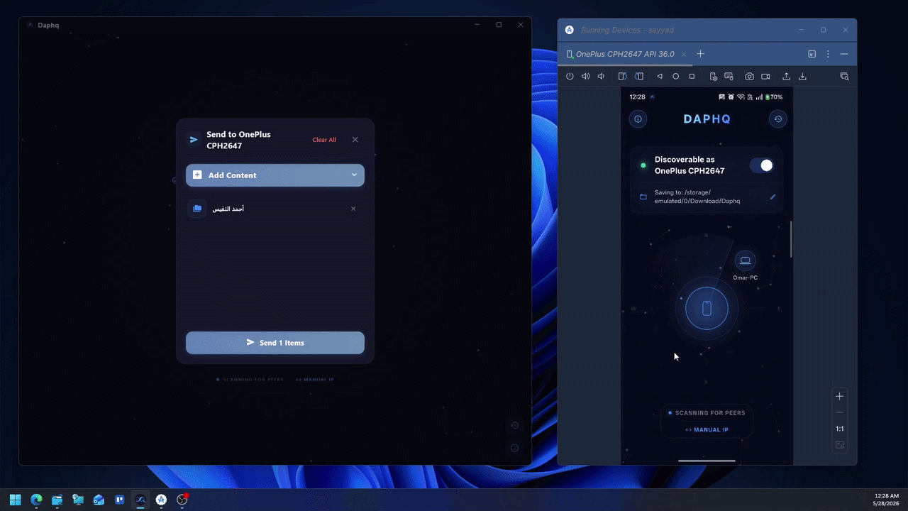 Daphq Demo
